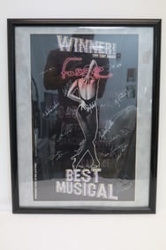 Fosse Signed Musical Poster
