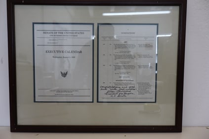 US Executive Calendar