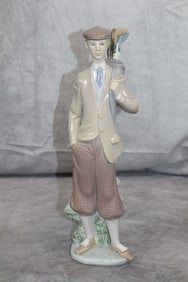Lladro golfer