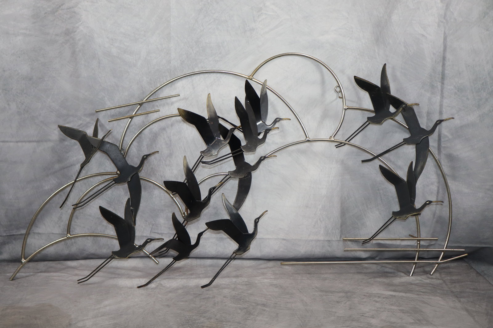 Curtis Jere "Cranes in Flight" Wall Sculpture (1 of 4)