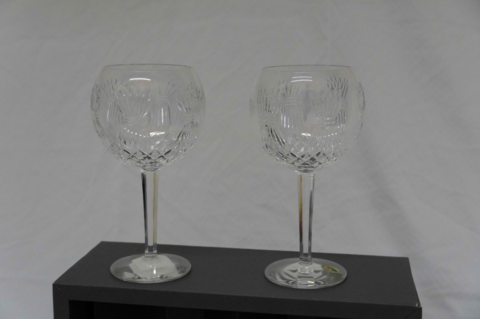 PAIR of WATERFORD CRYSTAL  GOBLETS (1 of 5)