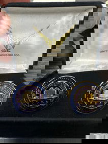 New York State Cuff links