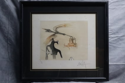 "Untitled" (1979) Wifredo Lam (Cuban, 1902-1982) Lithograph 46/99