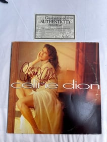 Autographed Celine Dion Album – Guaranteed Authenticity