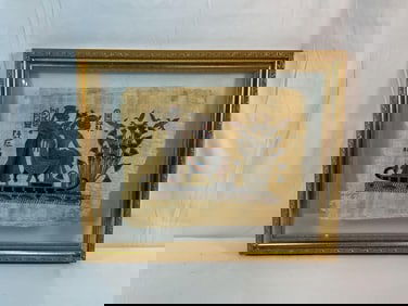 Emperor Egyptian Art Papyrus