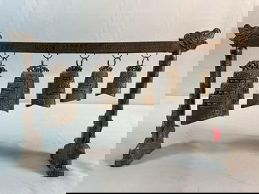 Oriental Tibetan Brass/Bronze Bells