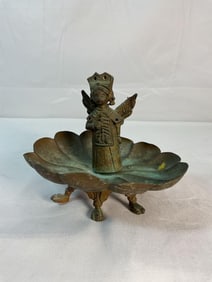 Bronze Angel Ashtray