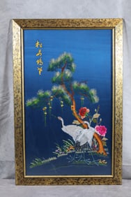 Japanese Silk Needlepoint Art