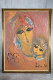 Lourdes Gomez Franca (Cuban/American, 1933-2017) Oil on Canvas