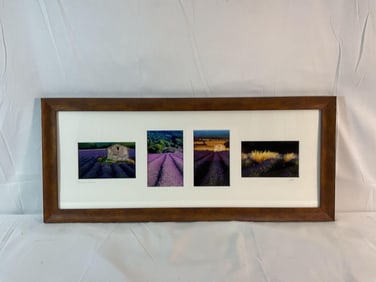 John Galbo (American) Framed Set of Four Signed Photographic Prints
