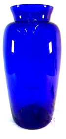Cobalt Blue Glass Vase