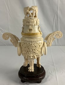 Chinese Bone Carving - Mystical Creature