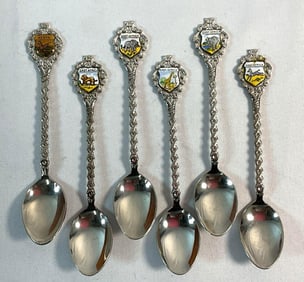 6  Collectible Spoons - Kenya/East Africa