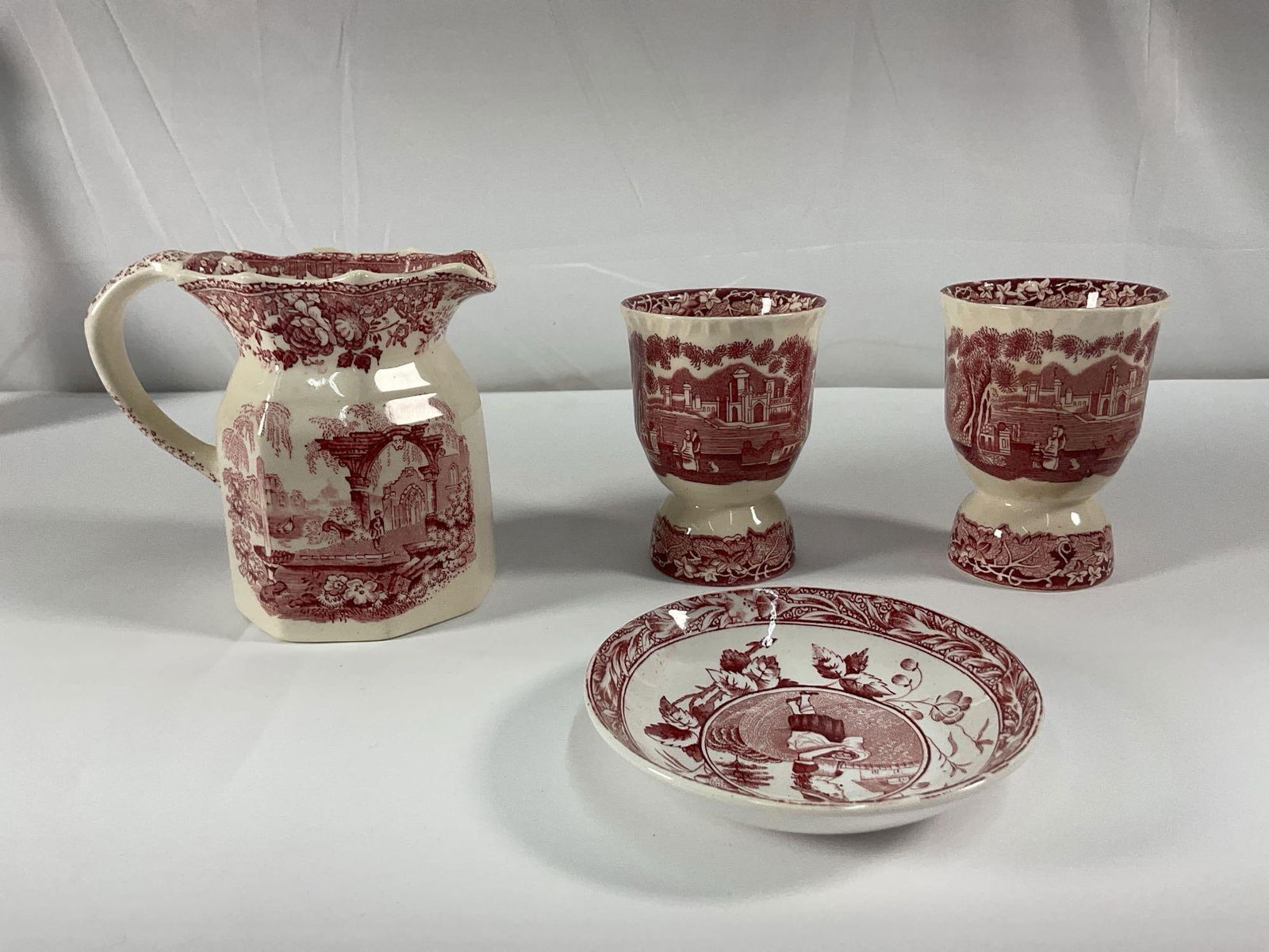 English Ironware, Mason’s Vista Pink China (1 of 3)