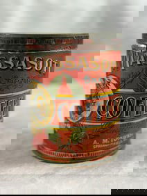 "Massasoit" Coffee Tin