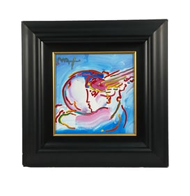 Peter Max (American/German, B.1937) Acrylic on Canvas