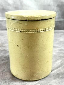 Vintage 1930's Jar with Lid