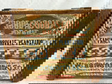 Vintage "Good as Gold" Brand Coffee Ad Box