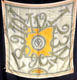 Franck Muller Silk Scarf
