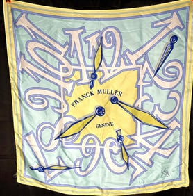 Franck Muller Silk Scarf