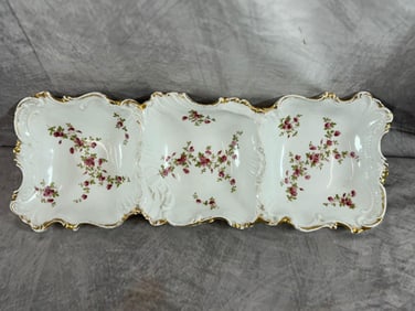 "Royal Saxe" Porcelain Dish