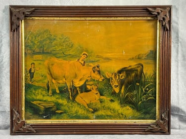 Jersey Mother Milkmaid Sign