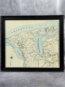 Map Of St. James,  Long Island print on paper,
