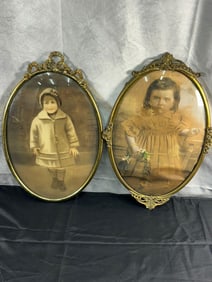 2 Oval portraits