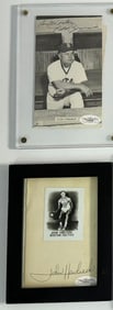 2 Autographed Sports Memorabilia - Baseball