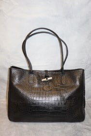 Longchamp Leather Bag (1 of 9)