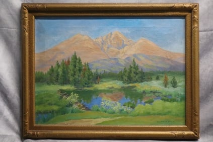 Oil Painting by Emma Armstrong Earvin(American)