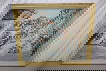 George Seidman (American, 1898-1973) Impressionist Oil painting