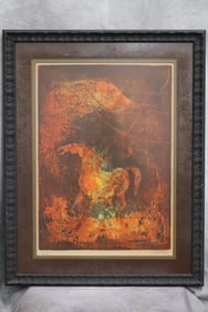 "Burning Stallion" by Hoi Lebadang