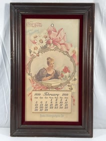 Vintage 1899 Coca-Cola Calendar