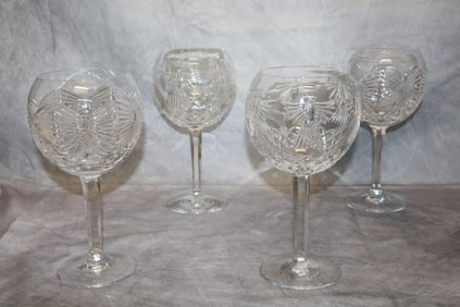 Waterford Crystal 4pc goblet set