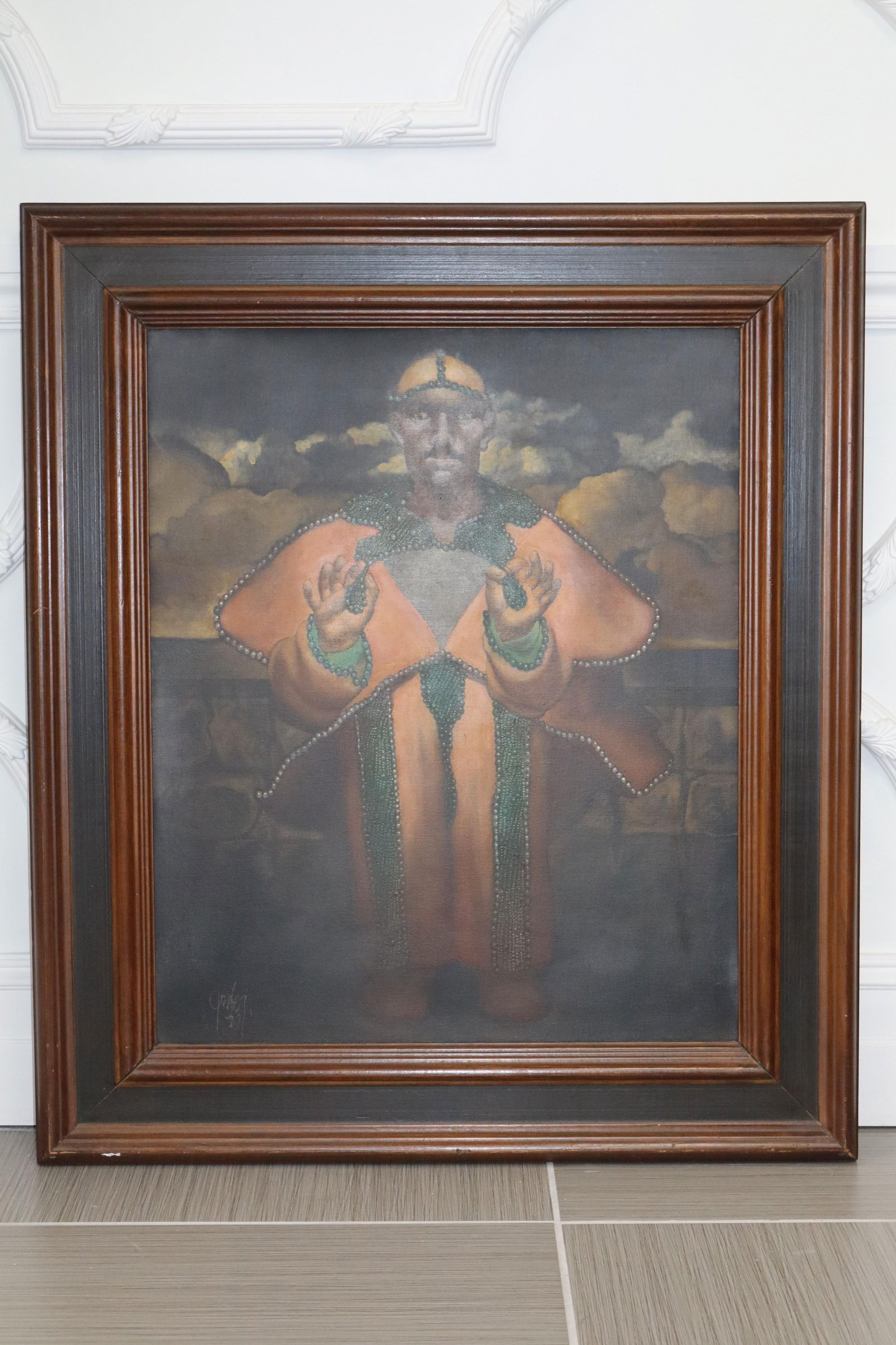 Mario Gruber(Brazil, 1927-2011) Oil on Canvas (1 of 6)