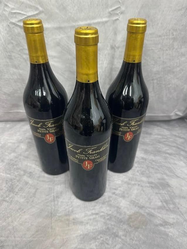 3 Jacob Franklin Petite Sirah Napa Valley 750ml (1 of 1)