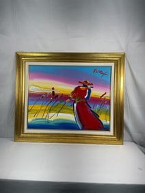 Peter Max(German/American, b.1937) Acrylic on Canvas