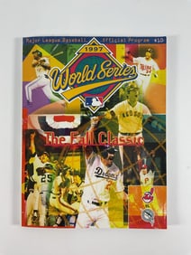 Official program from the 1997 World Series