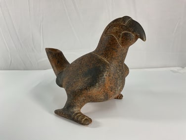 Pre-Columbian-Style Ceramic Effigy Quail