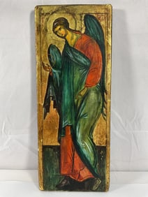 16th Century Icon of Archangel Gabriel
