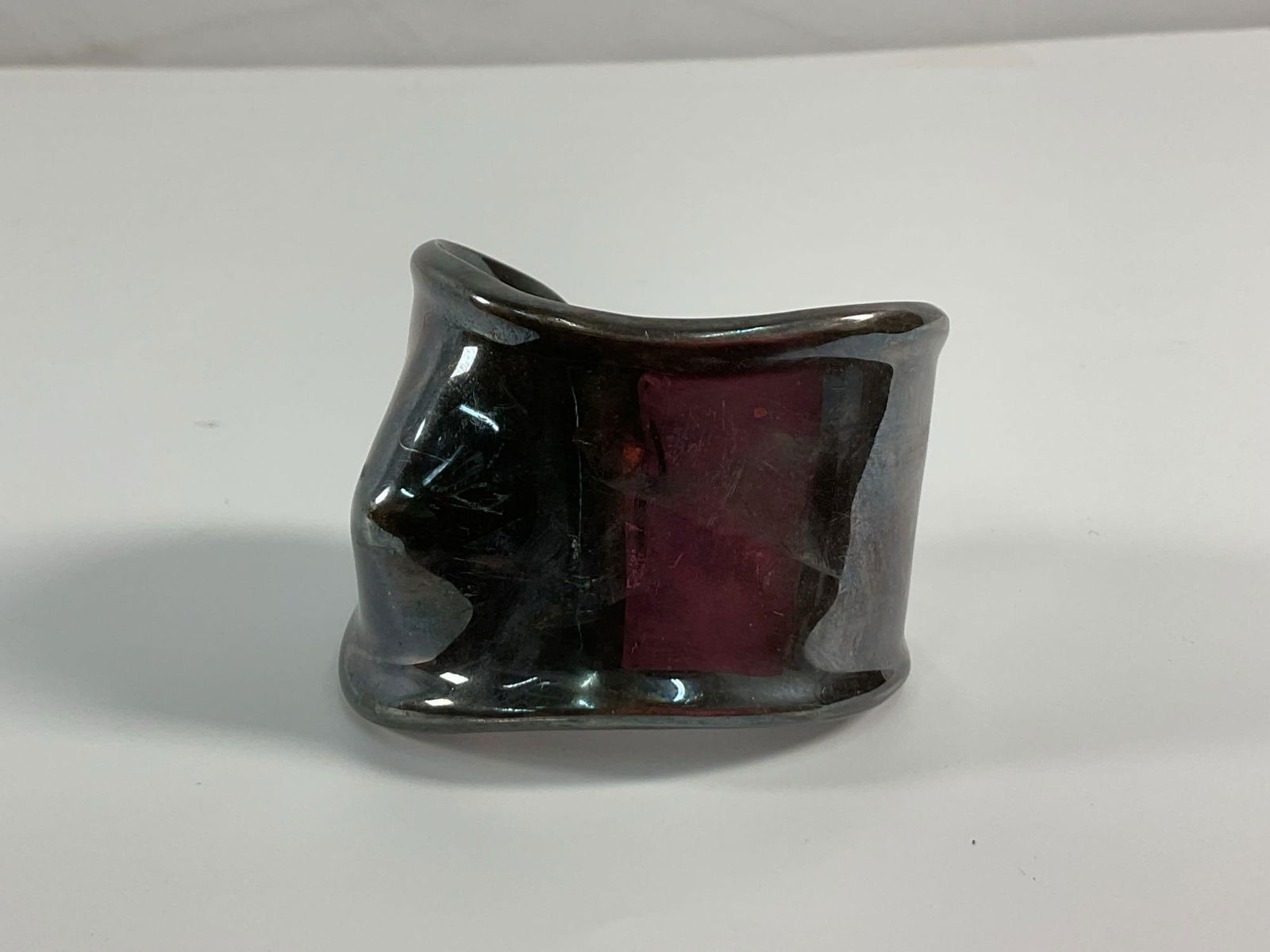 Artisan-Made Sterling Silver Cuff Bracelet (1 of 4)