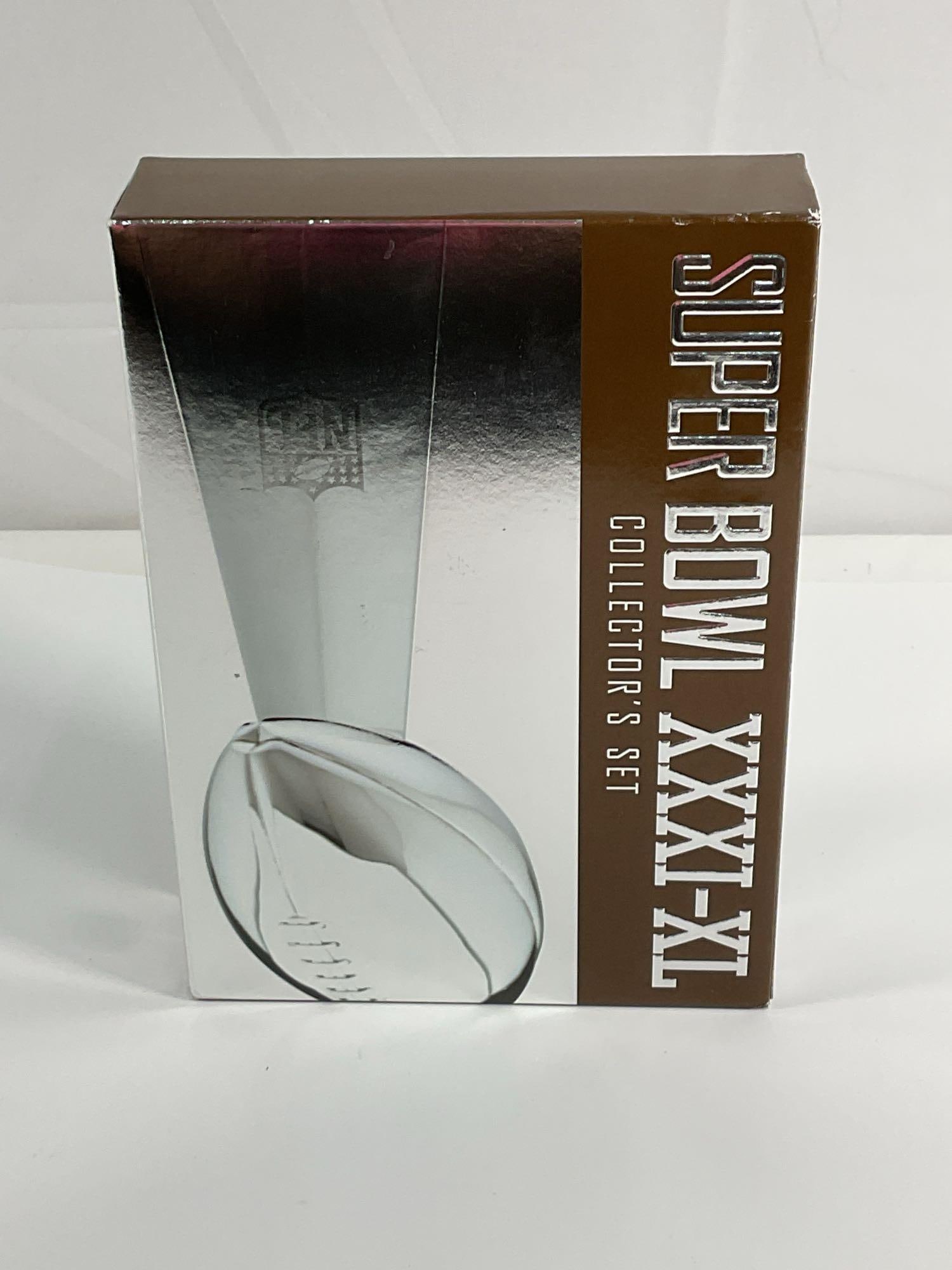 Super Bowl XXXI-XL Collector's Set (1 of 3)