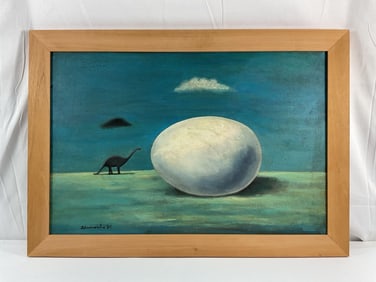 Attributed to Gertrude Abercrombie (American, 1909-1977) Oil on Canvas