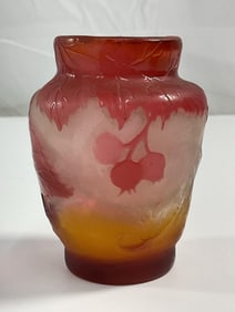 Emile Galle, Nancy Small Vase 1902-04