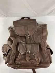 Vintage Leather Backpack