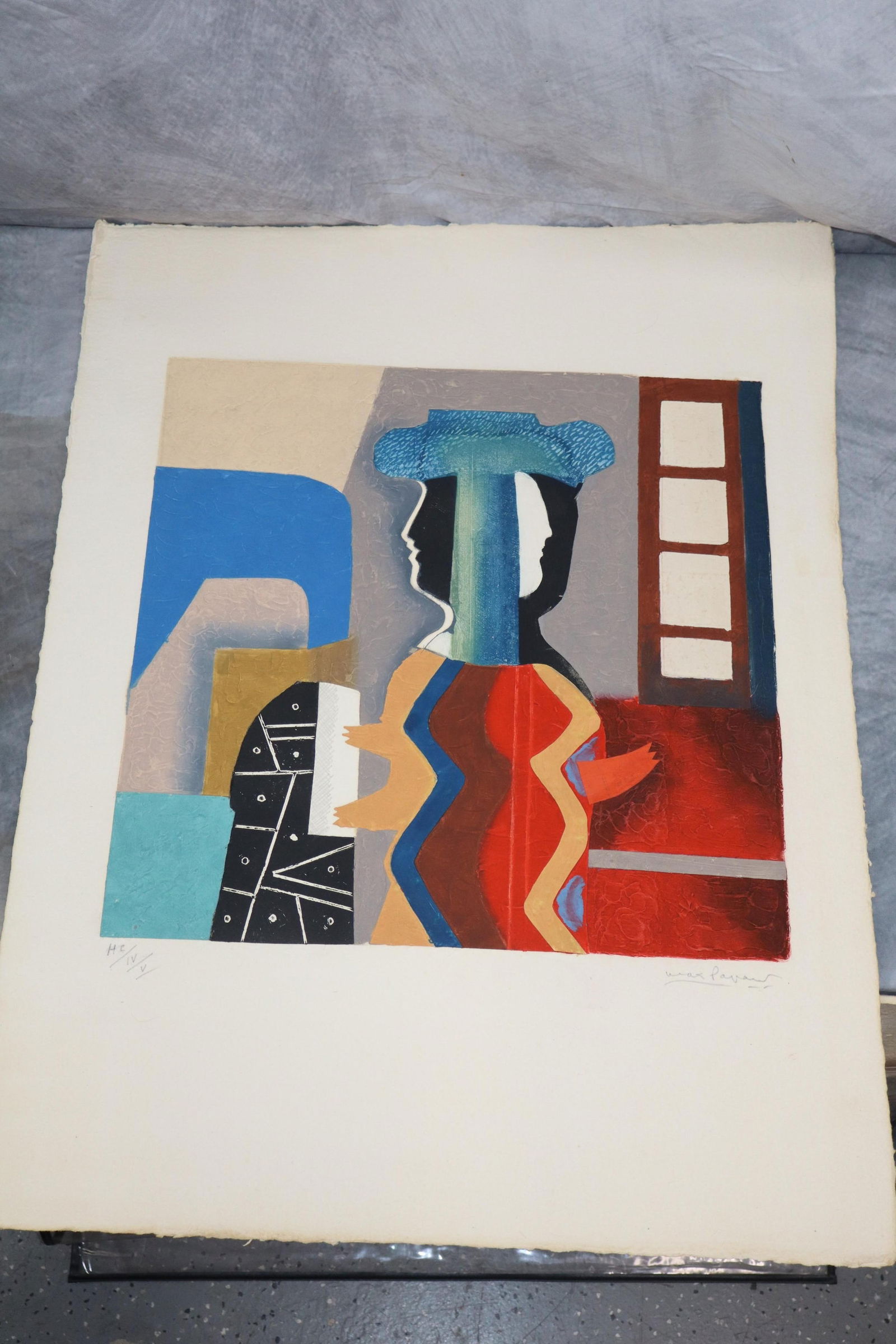 Max Papart (French, 1911-1994) Etching (1 of 4)