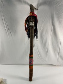 Peruvian Tribal Decorative Walking Stick