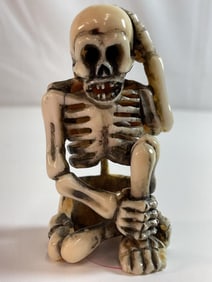 Antique Japanese Netsuke - Skeleton