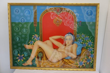 "Catherine the great" by IGOR TULPANOV (RUSSIAN B. 1939) Giclee